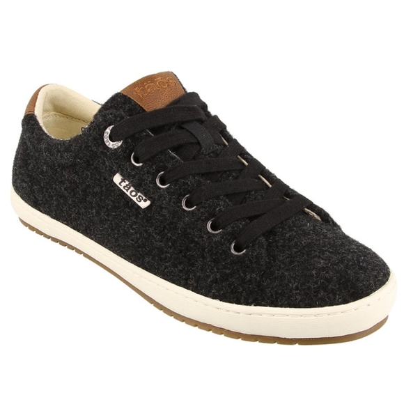 Taos STAR BURST Black Wool Sneakers 7.5 - Picture 11 of 11